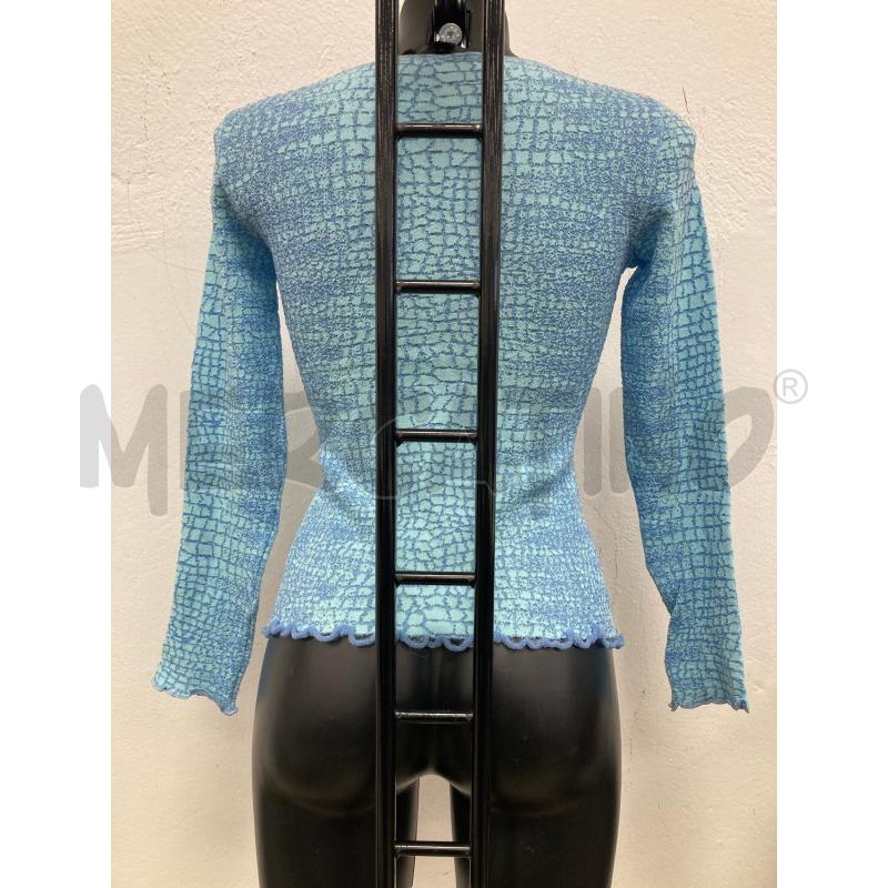CARDIGAN DONNA CLASS ROBERTO CAVALLI AZZURRO | Mercatino dell'Usato Gazzada schianno 2
