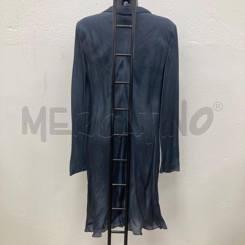 CARDIGAN DONNA GIORGIO ARMANI SETA BLU | Mercatino dell'Usato Gazzada schianno 2