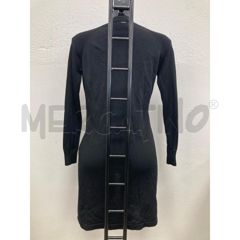 CARDIGAN DONNA GUESS NERO CHIUSURA GANCIO OVALE  | Mercatino dell'Usato Gazzada schianno 2
