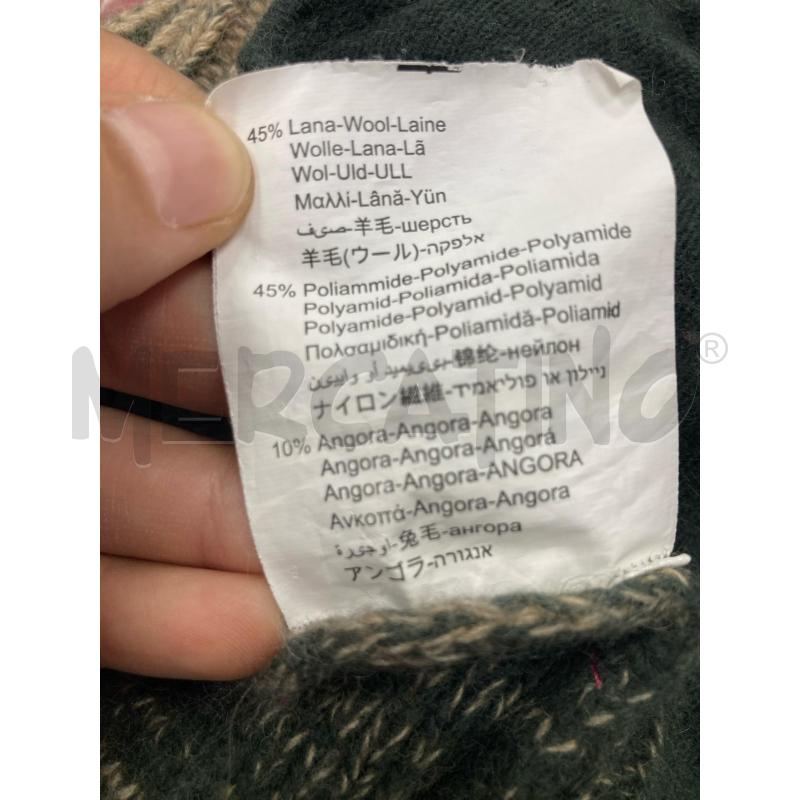 CARDIGAN DONNA REPLAY MELANGE ROSA VERDE  | Mercatino dell'Usato Gazzada schianno 5