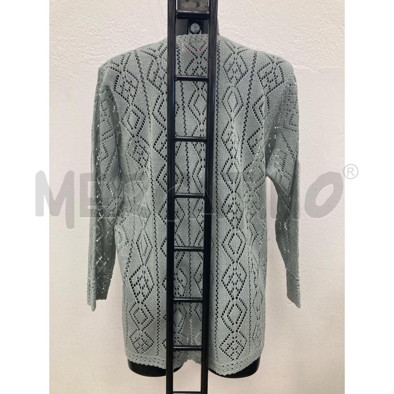CARDIGAN DONNA SHZL SALVIA TRAFORATO | Mercatino dell'Usato Gazzada schianno 2