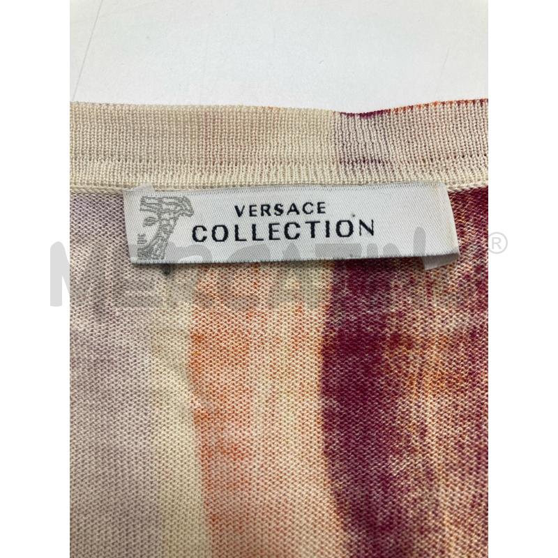 CARDIGAN DONNA VERSACE PANNA FIORI | Mercatino dell'Usato Gazzada schianno 3