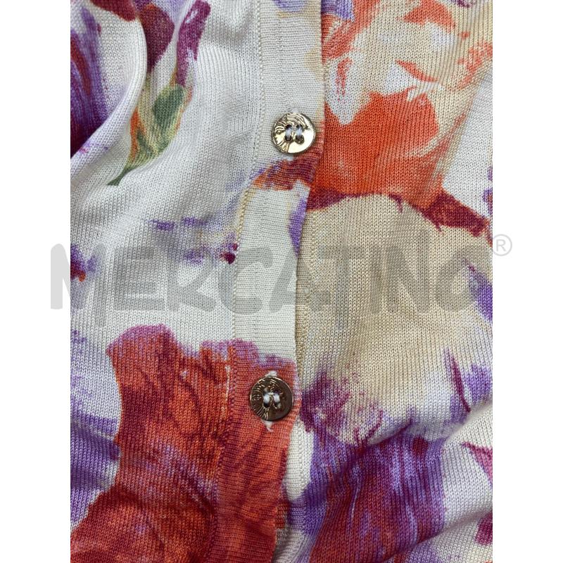 CARDIGAN DONNA VERSACE PANNA FIORI | Mercatino dell'Usato Gazzada schianno 5