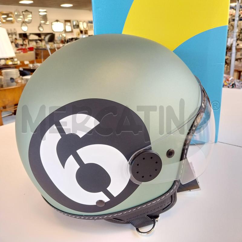 CASCO MOTO VESPA VERDE OPACO | Mercatino dell'Usato Gazzada schianno 2