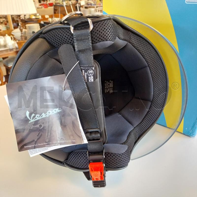 CASCO MOTO VESPA VERDE OPACO | Mercatino dell'Usato Gazzada schianno 5