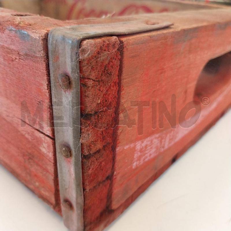 CASSETTA LEGNO COCA COLA D'EPOCA | Mercatino dell'Usato Gazzada schianno 2
