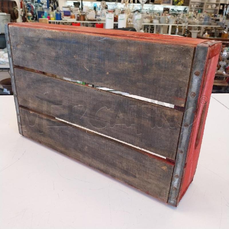 CASSETTA LEGNO COCA COLA D'EPOCA | Mercatino dell'Usato Gazzada schianno 4