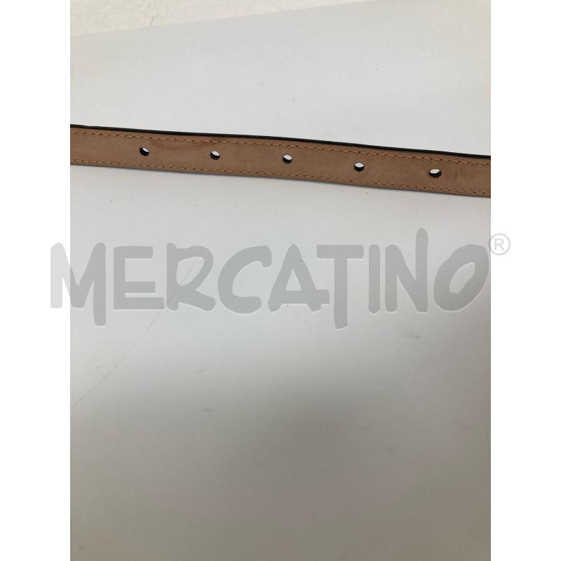 CINTURA DONNA BALLY PELLE NERA CHIUSURA DORATA | Mercatino dell'Usato Gazzada schianno 4
