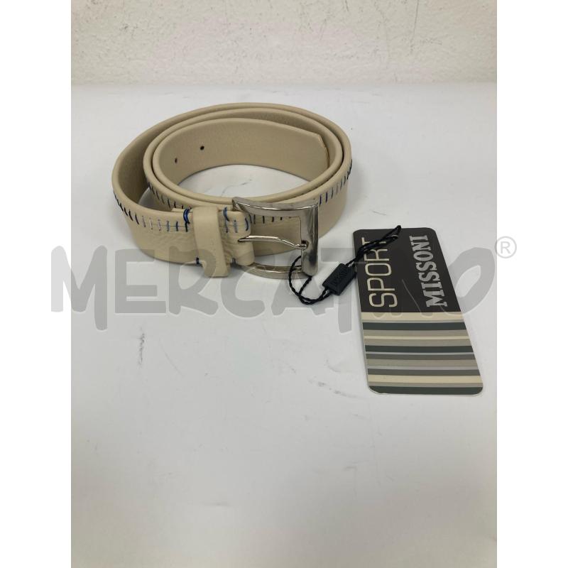 CINTURA MISSONI BEIGE CARTELLINO  | Mercatino dell'Usato Gazzada schianno 1