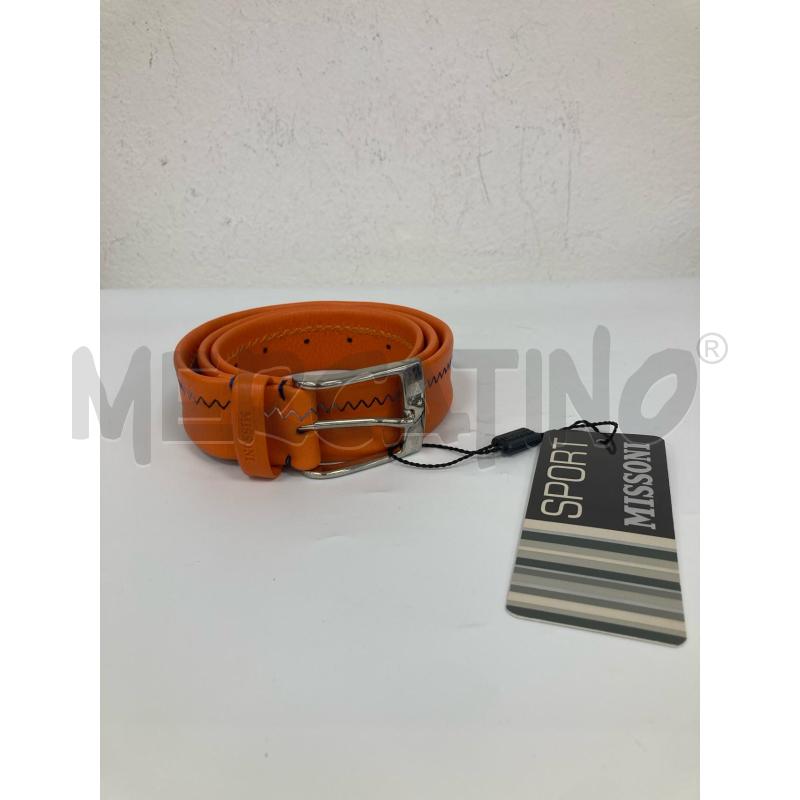 CINTURA MISSONI SPORT ARANCIONE CARTELLINO | Mercatino dell'Usato Gazzada schianno 1