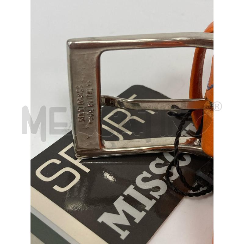 CINTURA MISSONI SPORT ARANCIONE CARTELLINO | Mercatino dell'Usato Gazzada schianno 3