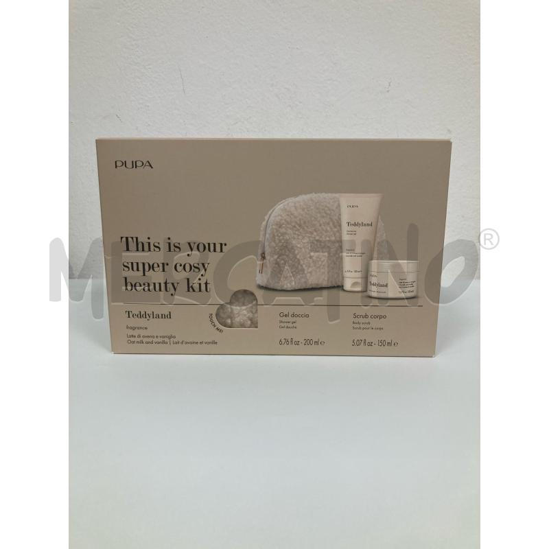 COFANETTO PUPA GEL DOCCIA + CREMA E POCHETTE BEIGE | Mercatino dell'Usato Gazzada schianno 3