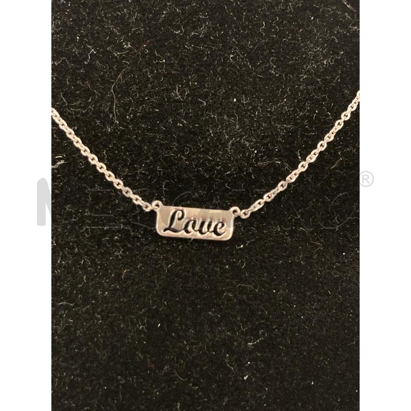COLLANA AMEN PLACCA LOVE | Mercatino dell'Usato Gazzada schianno 2