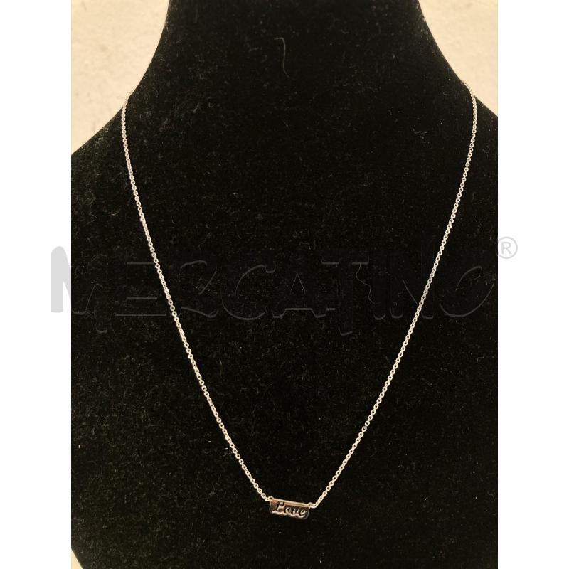 COLLANA AMEN PLACCA LOVE | Mercatino dell'Usato Gazzada schianno 4
