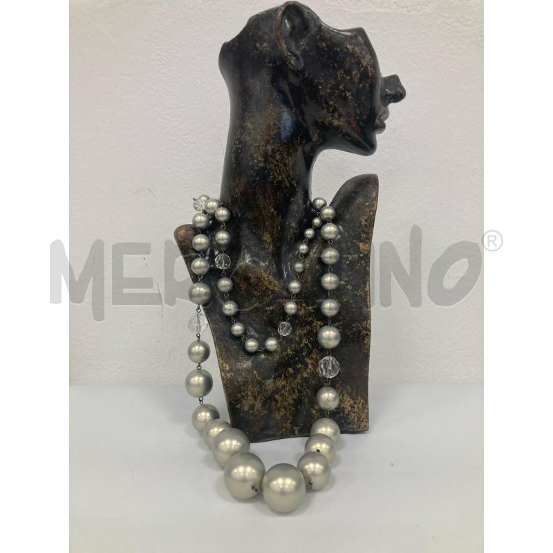 COLLANA FURLA SFERE ARGENTO | Mercatino dell'Usato Gazzada schianno 1