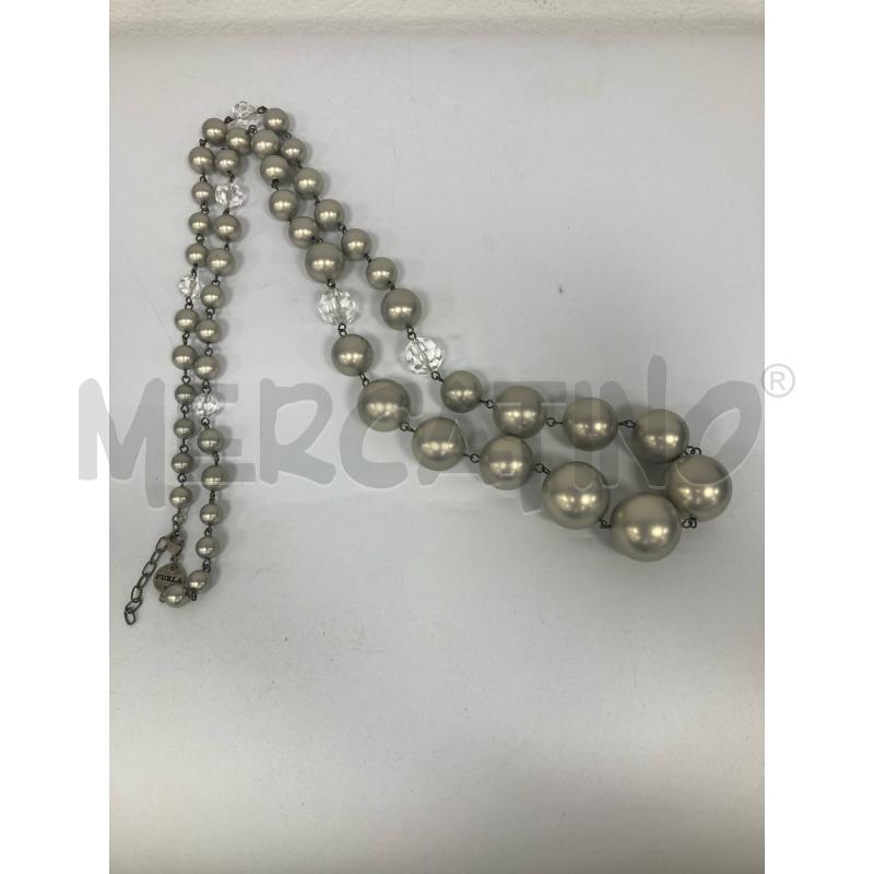 COLLANA FURLA SFERE ARGENTO | Mercatino dell'Usato Gazzada schianno 2