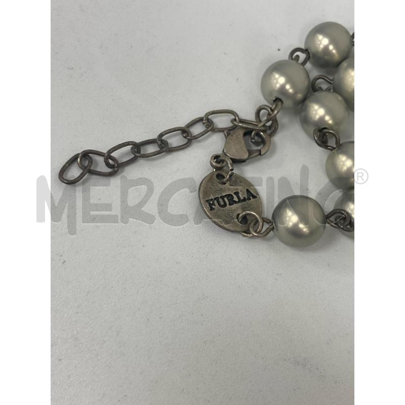 COLLANA FURLA SFERE ARGENTO | Mercatino dell'Usato Gazzada schianno 3