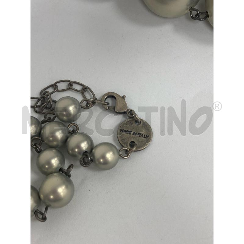 COLLANA FURLA SFERE ARGENTO | Mercatino dell'Usato Gazzada schianno 4