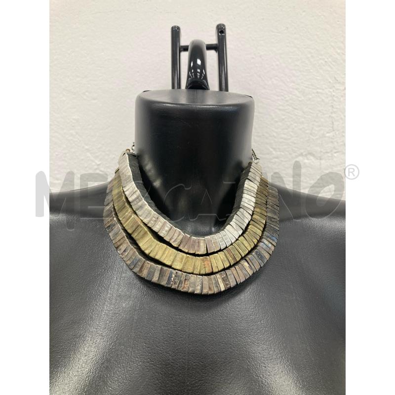 COLLANA GIROCOLLO CAOMMILLA TRE COLORI | Mercatino dell'Usato Gazzada schianno 1