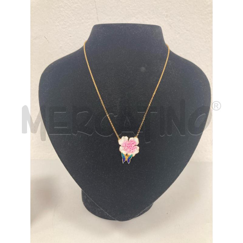 COLLANA ISOLA BELLA FIORE FARFALLA | Mercatino dell'Usato Gazzada schianno 1