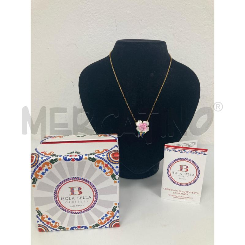 COLLANA ISOLA BELLA FIORE FARFALLA | Mercatino dell'Usato Gazzada schianno 2