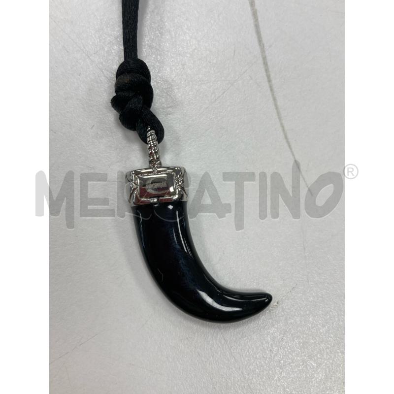 COLLANA JUSTCAVALLI CORNO NERO | Mercatino dell'Usato Gazzada schianno 5