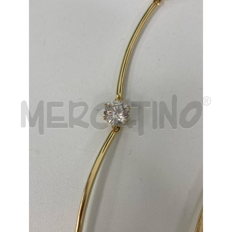 COLLANA SWAROVSKI COLOR ORO BRILLANTINI | Mercatino dell'Usato Gazzada schianno 4