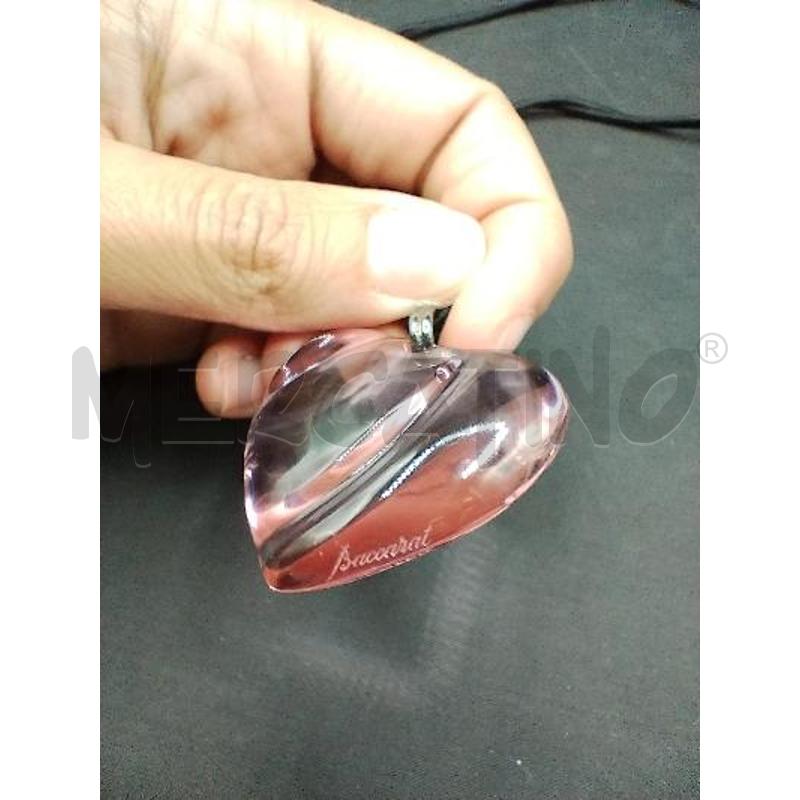 COLLIER BACCARAT CUORE ROSA CRISTALLO | Mercatino dell'Usato Gazzada schianno 3