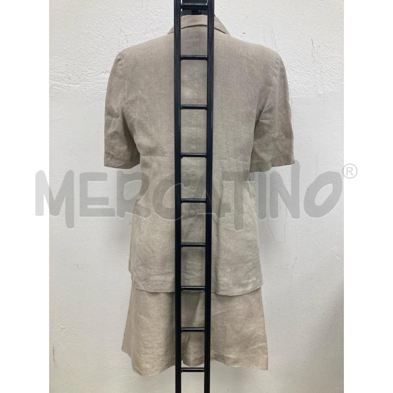 COMPLETO DONNA 3PX LINO BEIGE  | Mercatino dell'Usato Gazzada schianno 2