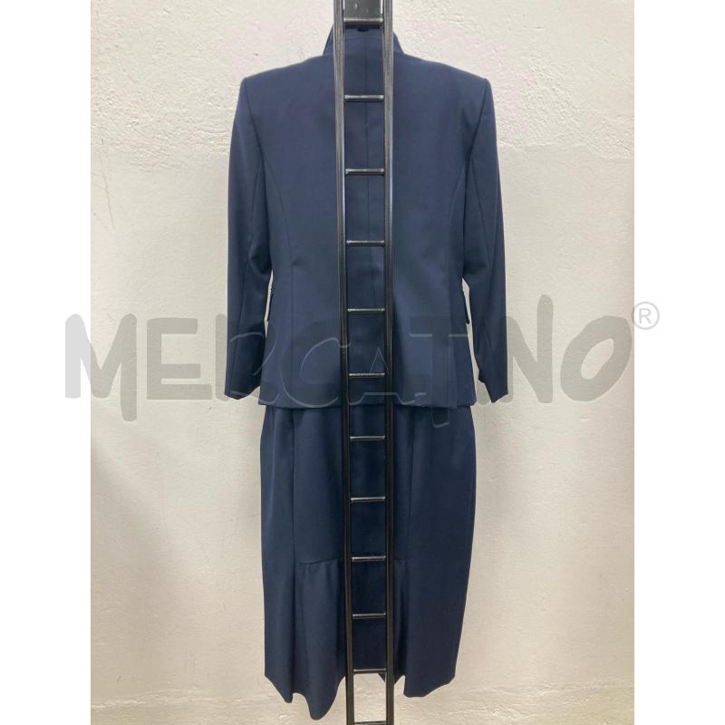 COMPLETO DONNA CARACTERE BLU BLAZER+GONNA | Mercatino dell'Usato Gazzada schianno 2