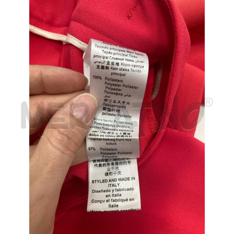 COMPLETO DONNA ELISABETTA FRANCHI GIACCA+PANTA CORALLO | Mercatino dell'Usato Gazzada schianno 4