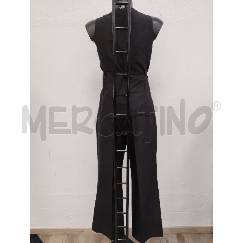 COMPLETO DONNA MARELLA GILET+9PANTA SETA NERO | Mercatino dell'Usato Gazzada schianno 2