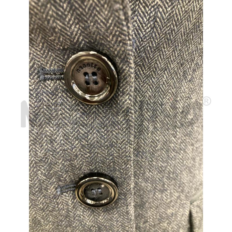 COMPLETO DONNA NENETTE BLU  SPIGA BIANCA VESTITO+BLAZER | Mercatino dell'Usato Gazzada schianno 3