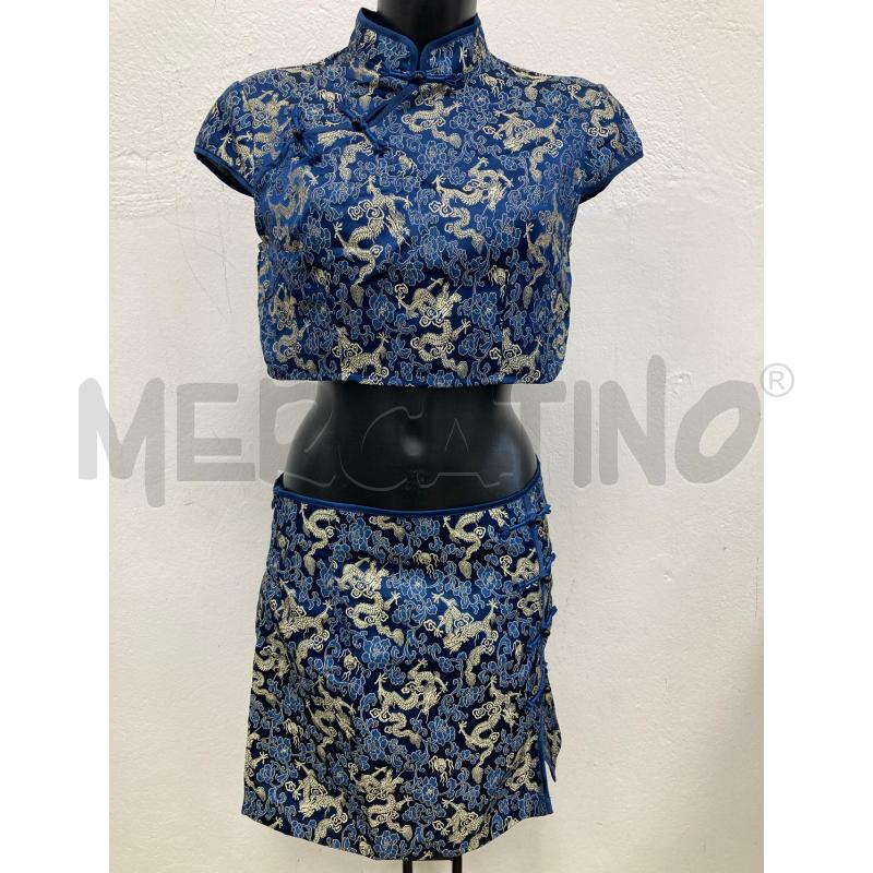 COMPLETO DONNA ORIENTALE GONNA TOP | Mercatino dell'Usato Gazzada schianno 1