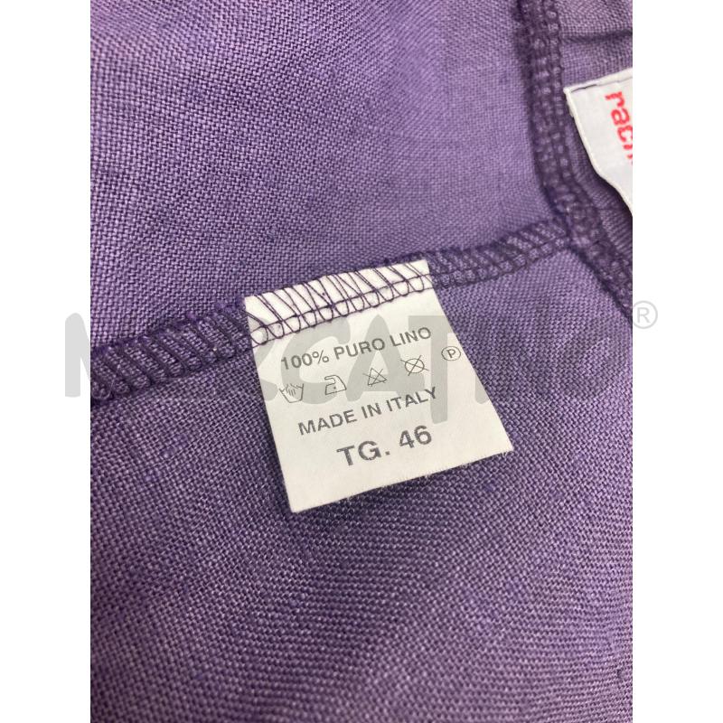 COMPLETO DONNA RACHELE LINO VIOLA PANTALONE + CAMICIA  | Mercatino dell'Usato Gazzada schianno 4