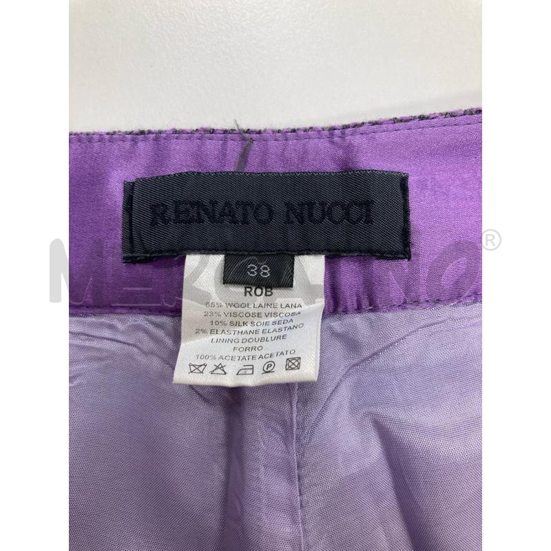 COMPLETO DONNA RENATO NUCCI LILLA VELLUTO | Mercatino dell'Usato Gazzada schianno 3