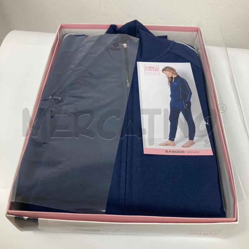 COMPLETO DONNA TUTA BLU ENRICO COVERI | Mercatino dell'Usato Gazzada schianno 1