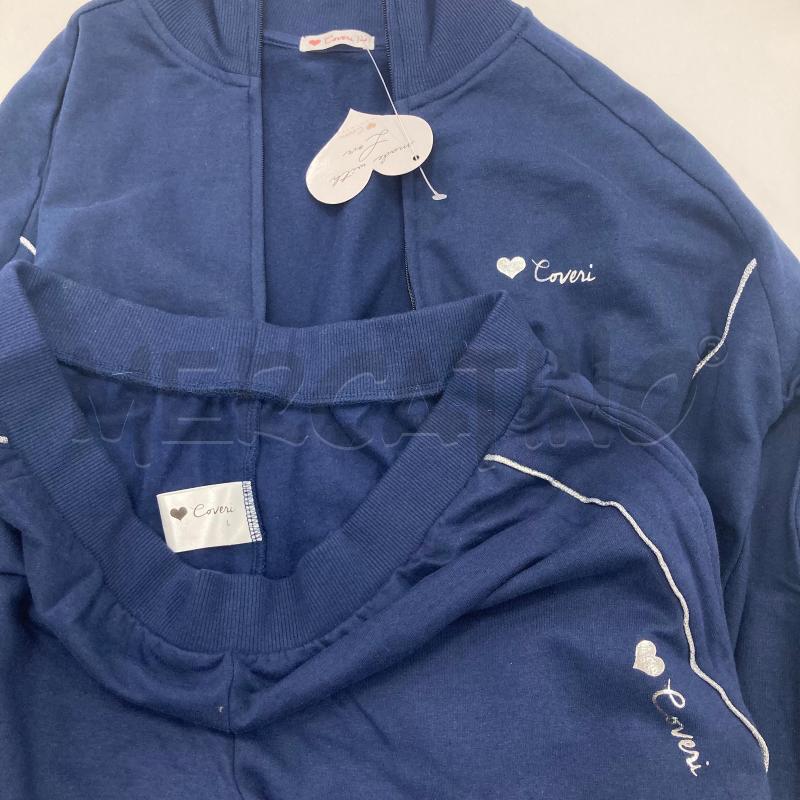 COMPLETO DONNA TUTA BLU ENRICO COVERI | Mercatino dell'Usato Gazzada schianno 4