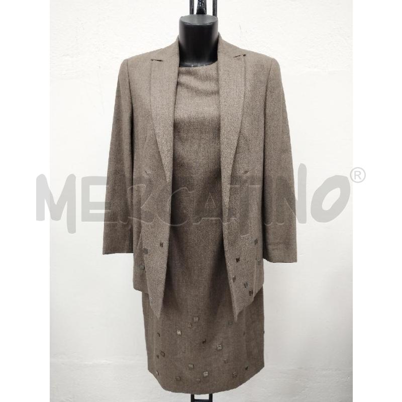 COMPLETO DONNA VALENTIMO MARRONE | Mercatino dell'Usato Gazzada schianno 1