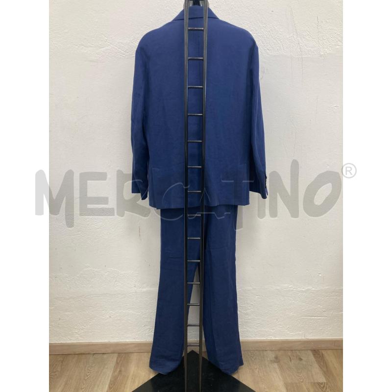 COMPLETO UOMO BALLY LINO BLU | Mercatino dell'Usato Gazzada schianno 2