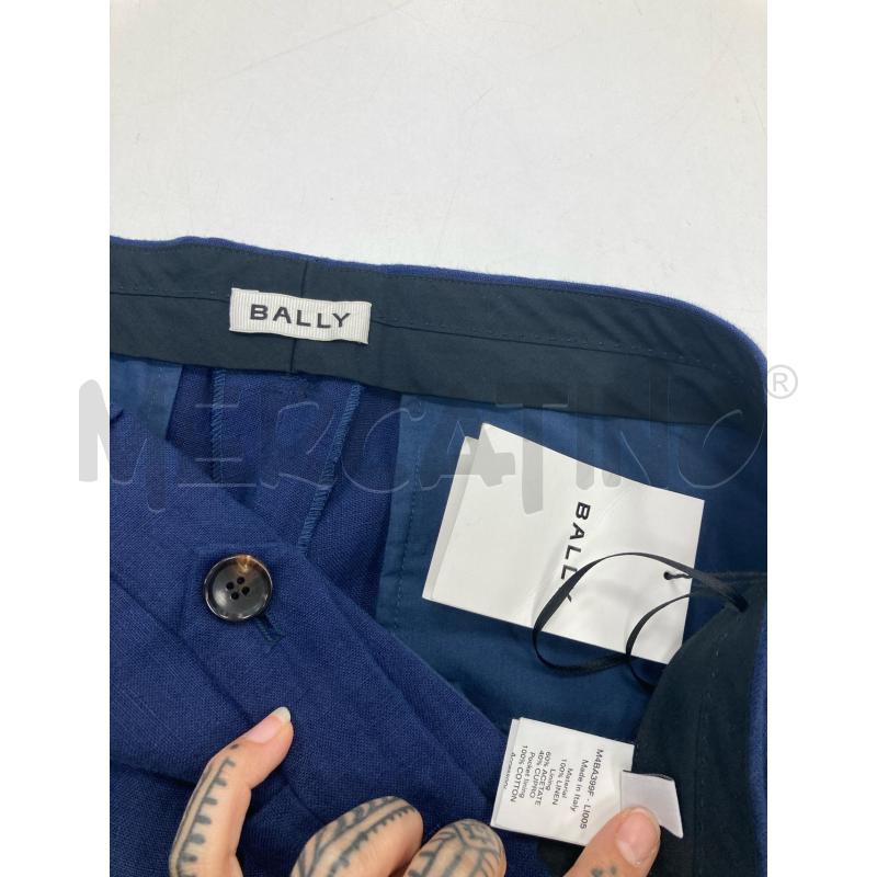 COMPLETO UOMO BALLY LINO BLU | Mercatino dell'Usato Gazzada schianno 3