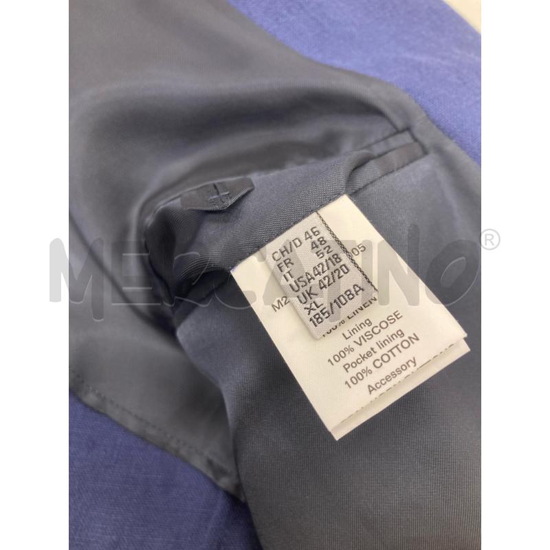 COMPLETO UOMO BALLY LINO BLU | Mercatino dell'Usato Gazzada schianno 5