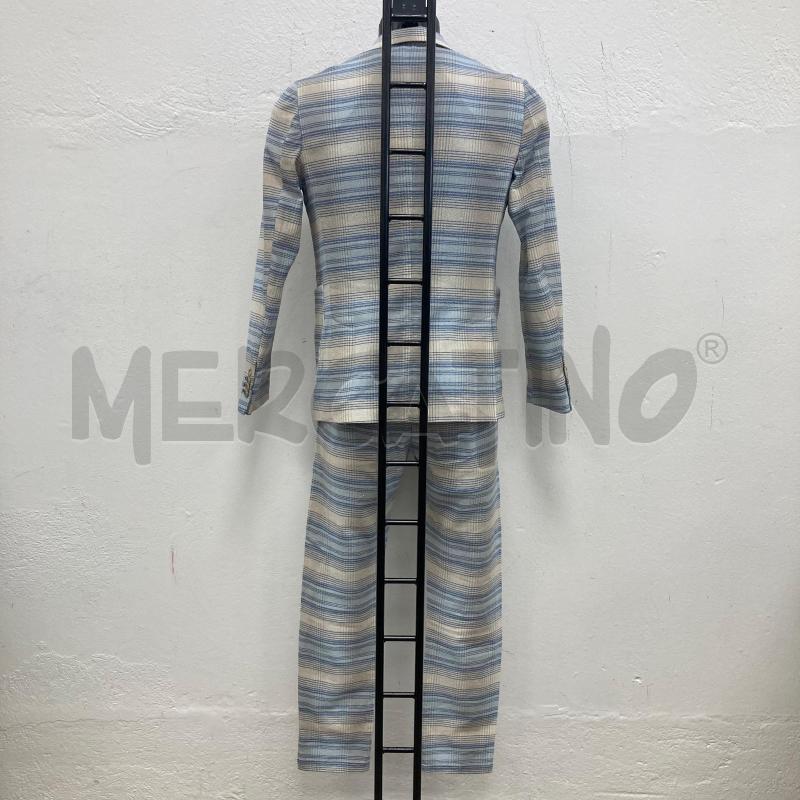 COMPLETO UOMO BERNESE CARTELLINO BEIGE AZZURRO PANTALONE+GIACCA | Mercatino dell'Usato Gazzada schianno 2
