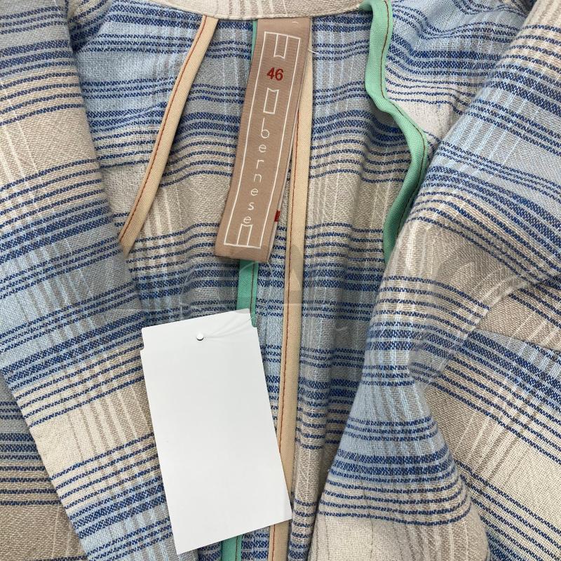 COMPLETO UOMO BERNESE CARTELLINO BEIGE AZZURRO PANTALONE+GIACCA | Mercatino dell'Usato Gazzada schianno 4