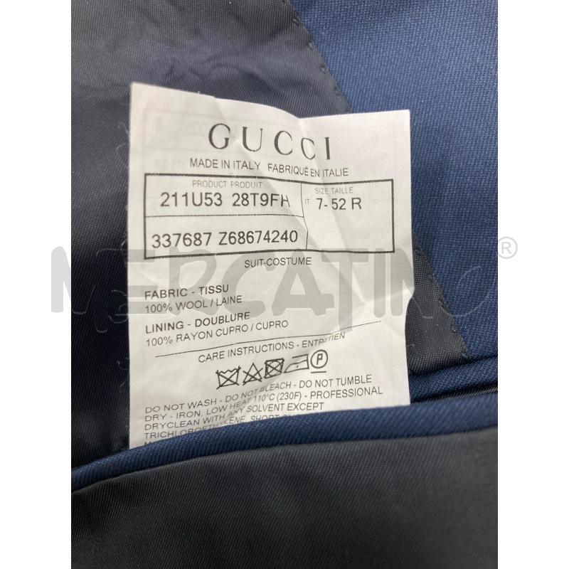COMPLETO UOMO GUCCI BLU | Mercatino dell'Usato Gazzada schianno 4