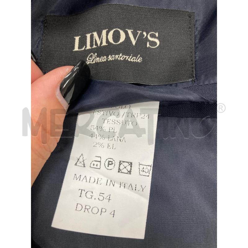 COMPLETO UOMO LIMOVS BLU | Mercatino dell'Usato Gazzada schianno 3