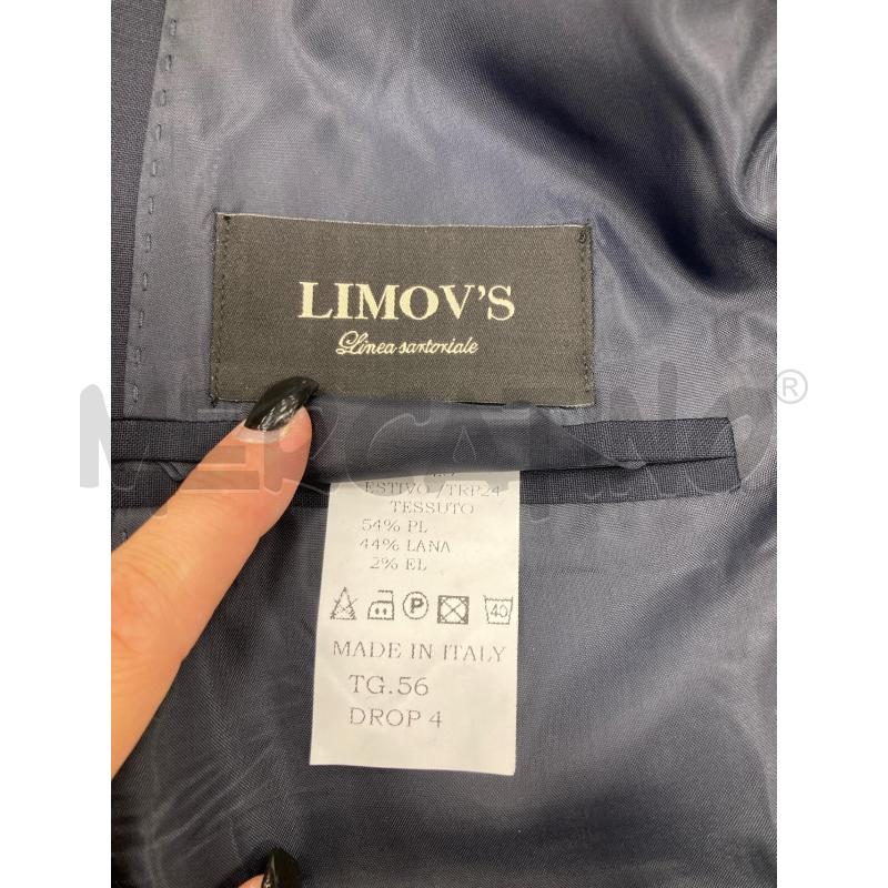 COMPLETO UOMO LIMOVS BLU | Mercatino dell'Usato Gazzada schianno 3