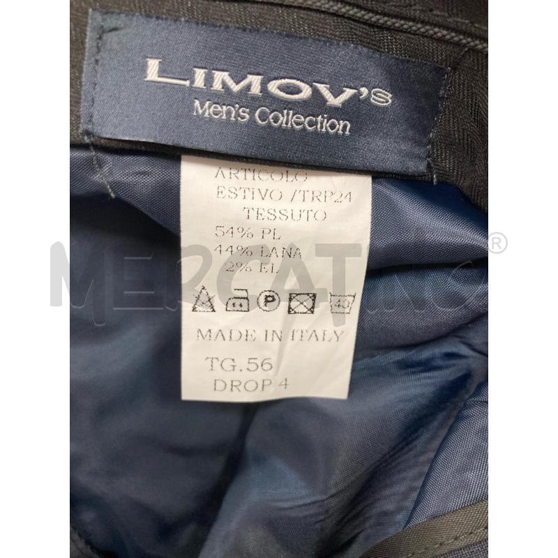 COMPLETO UOMO LIMOVS BLU | Mercatino dell'Usato Gazzada schianno 4