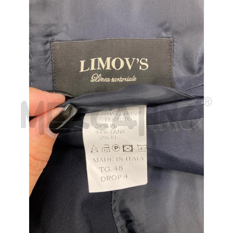 COMPLETO UOMO LIMOVS BLU | Mercatino dell'Usato Gazzada schianno 3