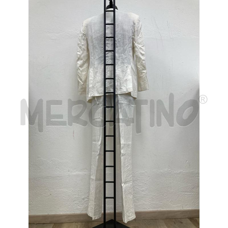 COMPLETO UOMO MII LINO BIANCO | Mercatino dell'Usato Gazzada schianno 2